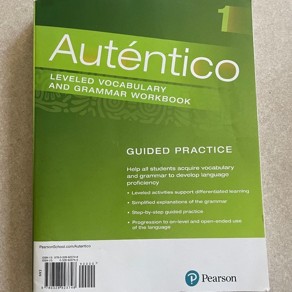 Pearson autentico vol 1, resource & vocabulary workbooks high school - Picture 8 of 9